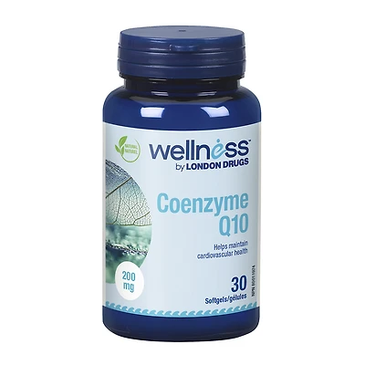 Wellness by London Drugs Coenzyme Q10 - 200mg - 30s