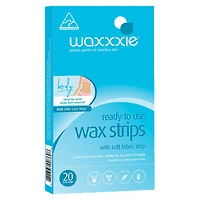 Waxxxie Ready to Use Wax Strips - 20s