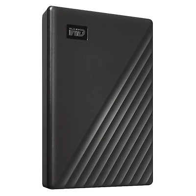 WD 1TB My Passport USB 3.2 Gen 1 Portable Storage - Black - WDBYVG0010BBK-WESN