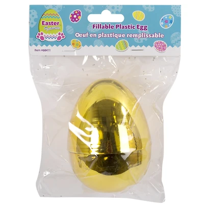 METALLIC EGG in Gold Size 4.5in