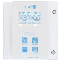 Splash Ella Shower Curtain - White