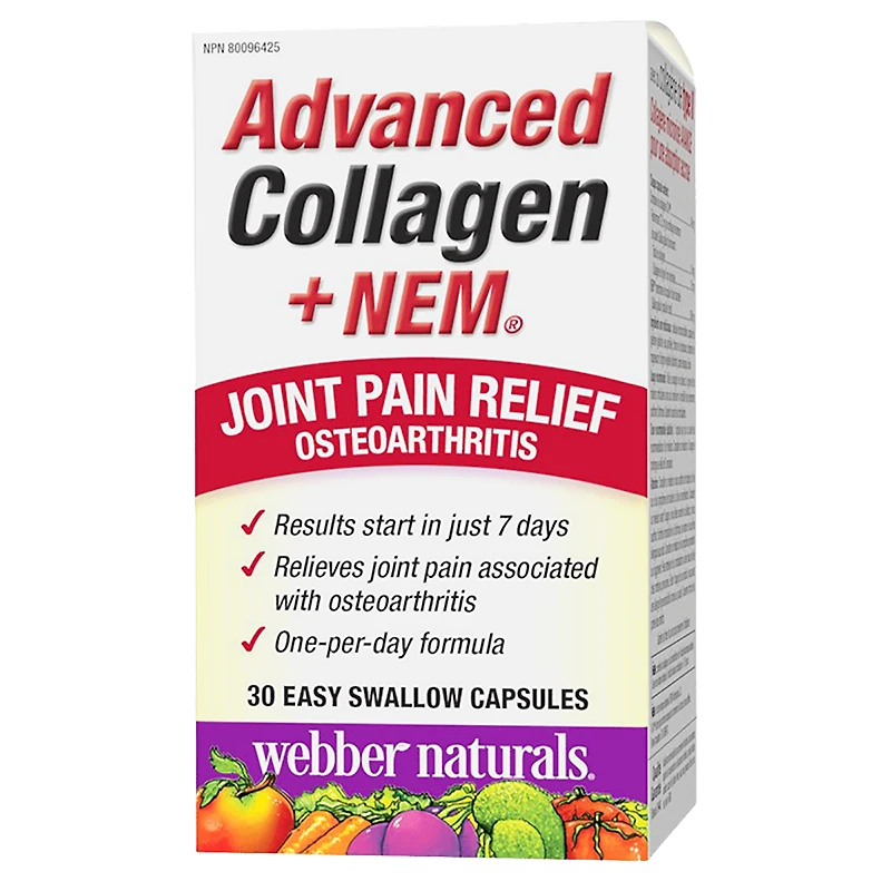 Webber Naturals Advanced Collagen + NEM - 30s