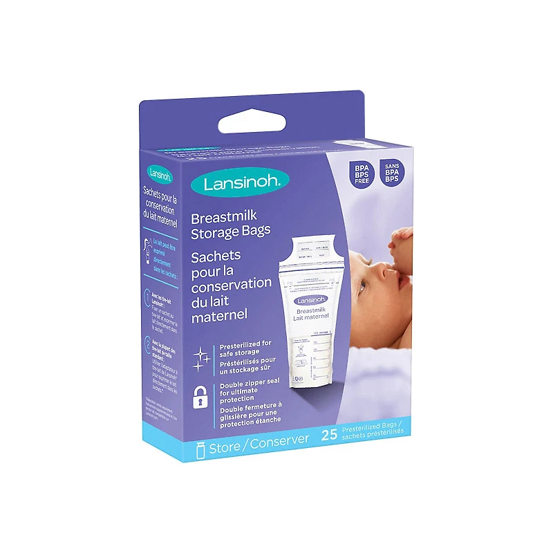 Lansinoh Breast Milk Storage Bags - 25's