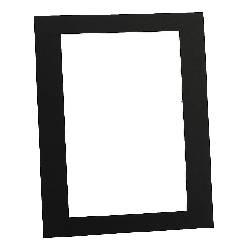 Tempo 11x14 Photo Mat with 8x12 Opening - Black