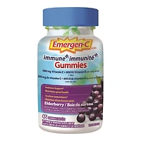 Emergen-C Immune Plus Gummies - Elderberry - 45s