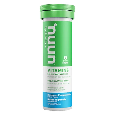 Nuun Hydration Vitamins - Blueberry Pomegranate - 52g