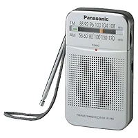 Panasonic AM/FM Portable Radio - Silver - RFP50