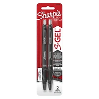 Sharpie Gel Pen - Black - 0.7mm - 2 pack