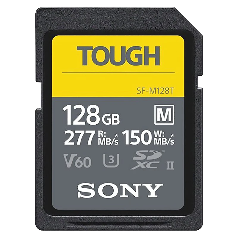 Sony 128GB Tough SD Card - Black - SFM128T/T1