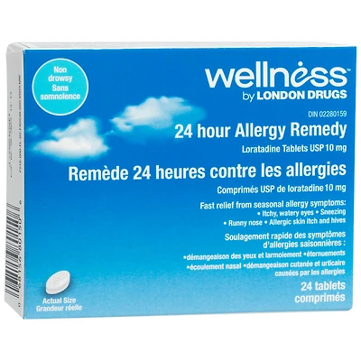 Wellness by London Drugs 24 Hour Allergy Remedy