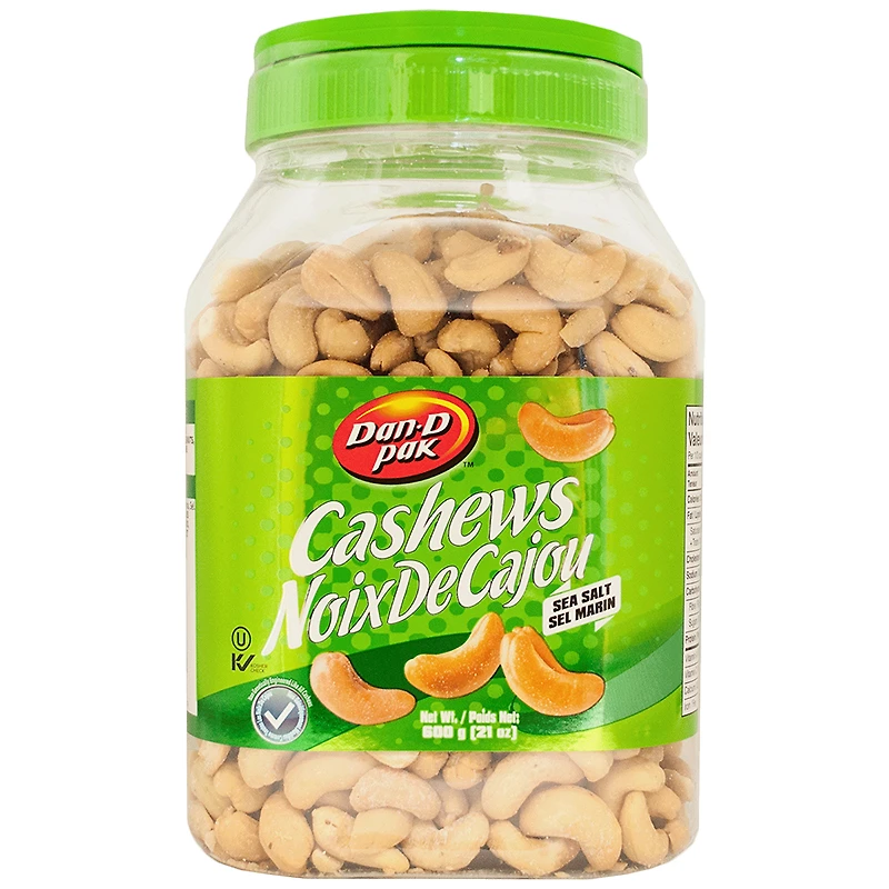 Dan-D-Pak Cashews - Salted