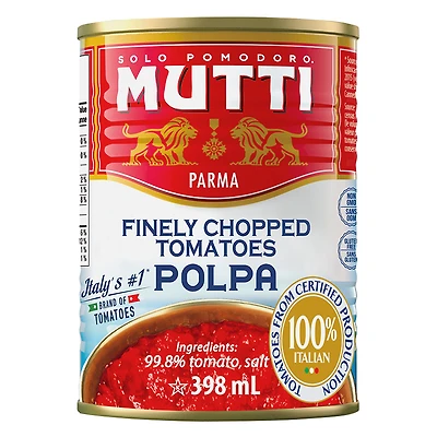 Mutti Polpa Tomatoes - 398ml