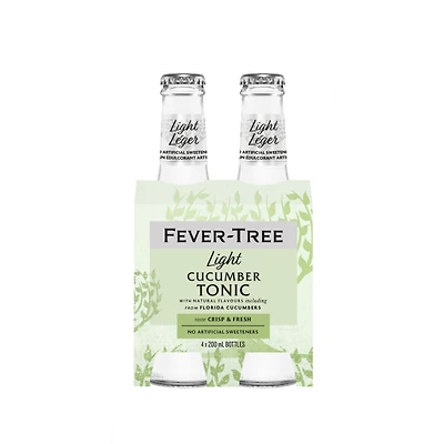 Fever-Tree Light Cucumber Tonic Water - 4x200ml