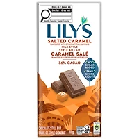 Lily's Salted Caramel Milk Chocolate - 36% Cocoa - 80g
