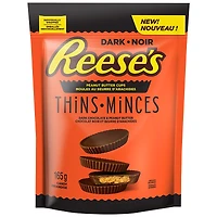Reese's Peanut Butter Thins - Dark Chocolate - 165g