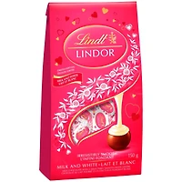 LINDOR VAL MILK & BAG 150G in White