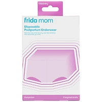 Frida Mom Postpartum Underwear - Petite - Grey - 8pk