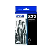 Epson T822 Standard Black Ink - Black - T822120-S