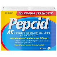 Pepcid AC Maximum Strength Acid Controller - 80s