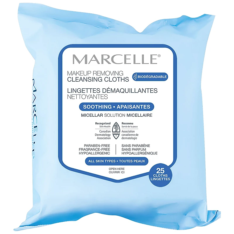 Marcelle Soothing Make-up Removing Wipes - 25s