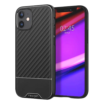 Spigen Core Armor for iPhone 12/12 Pro - Matte Black - SGPACS01515