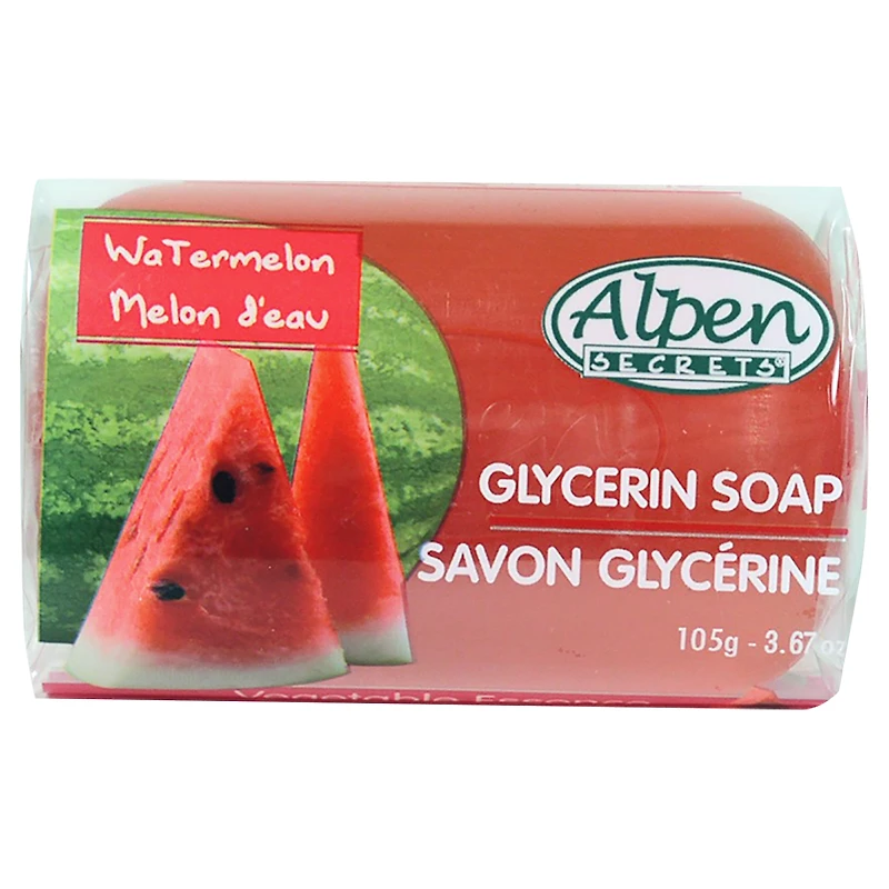 Alpen Secrets Glycerin Soap - Watermelon