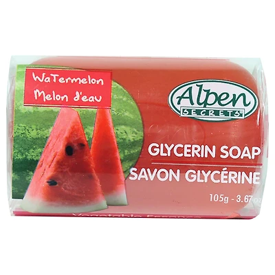 Alpen Secrets Glycerin Soap - Watermelon