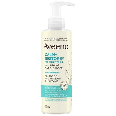Aveeno Calm+Restore Nourishing Oat Cleanser - 232ml