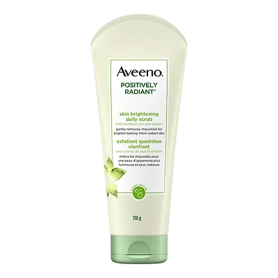 Aveeno Positively Radiant Skin Brightening Daily Scrub - 198g