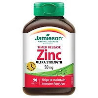 Jamieson Timed Release Ultra Strength Zinc Tablets - 50mg - 90s