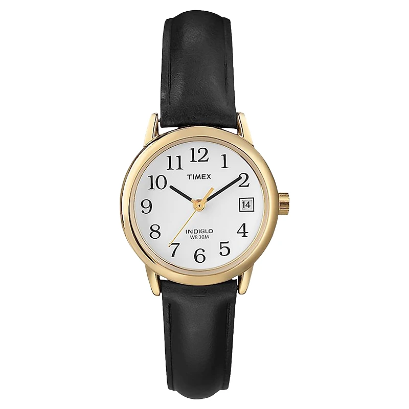 Timex Easy Reader Women's wristwatch - Gold/Black - T2H341GP