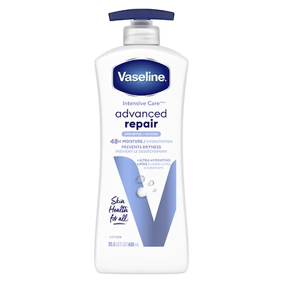 Vaseline Intensive Care Advanced Repair Unscented Lotion - 600ml