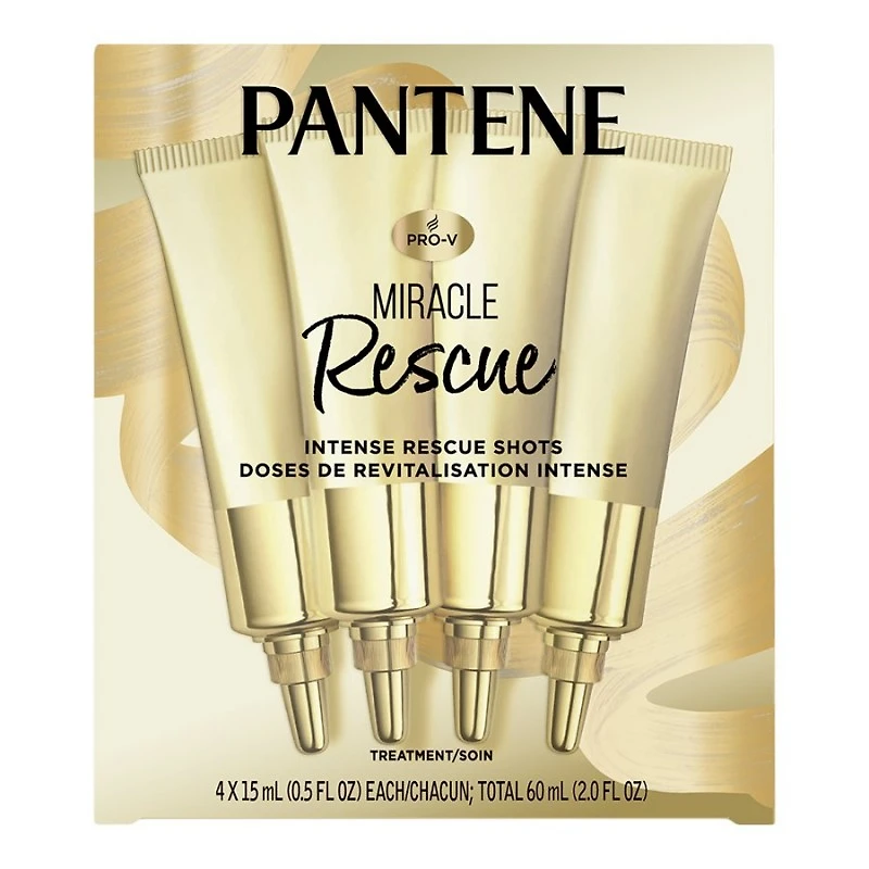 Pantene Pro-V Miracle Rescue Intense Rescue Shots - 4 x 15ml