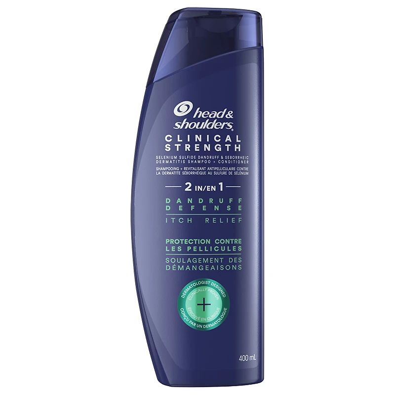 Head & Shoulders Clinical Strength Itch Relief 2 in 1 Shampoo + Conditioner - 400ml