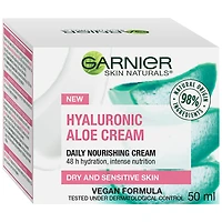 Garnier Skin Naturals Hyaluronic Aloe Cream - Dry & Sensitive Skin - 50ml
