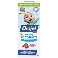 Orajel Kids Natural Training Toothpaste - Watermelon - 42.5g