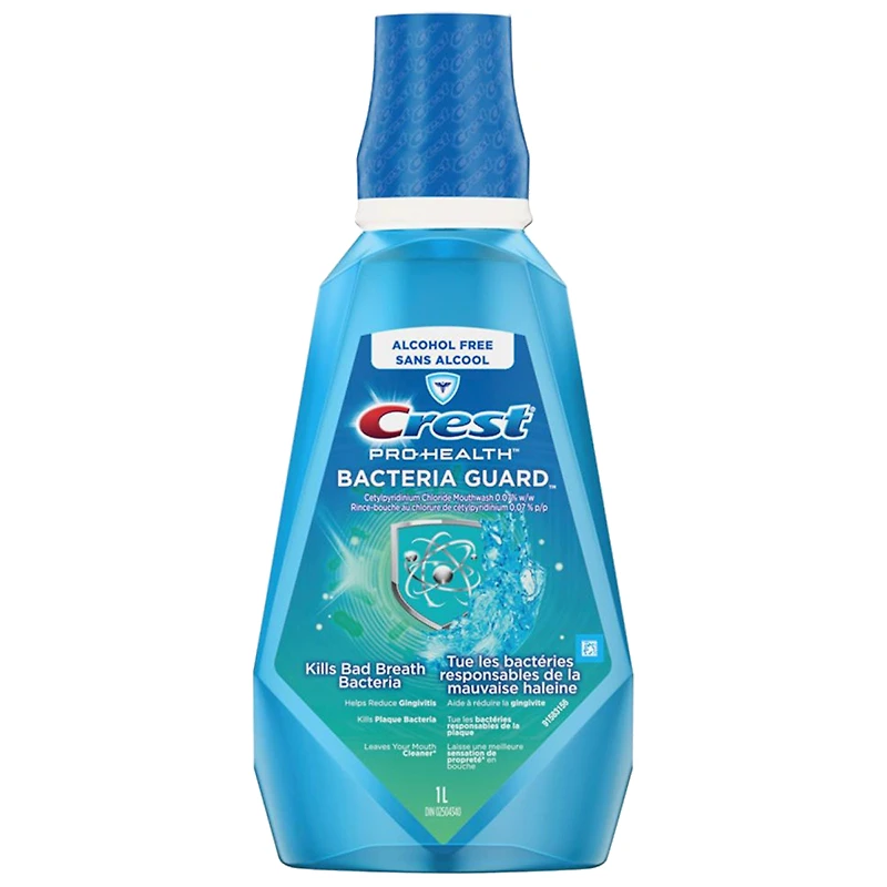 Crest Pro Health Advanced Bacteria Guard Mouthwash - 1L