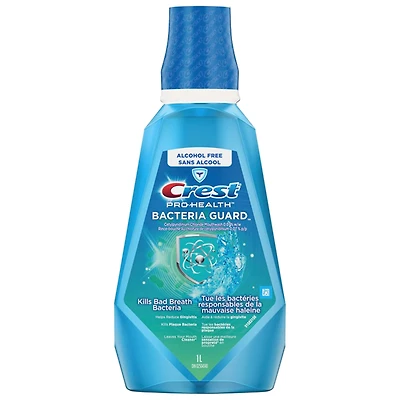 Crest Pro Health Advanced Bacteria Guard Mouthwash - 1L