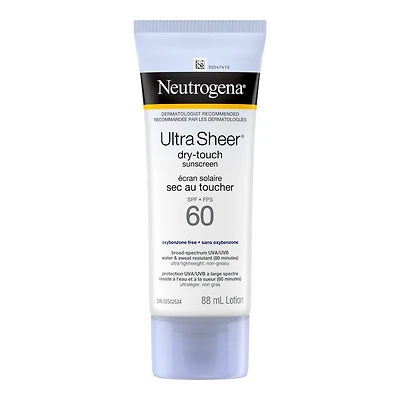 Neutrogena Ultra Sheer Dry Touch Sunscreen Lotion - SPF 60 - 88ml