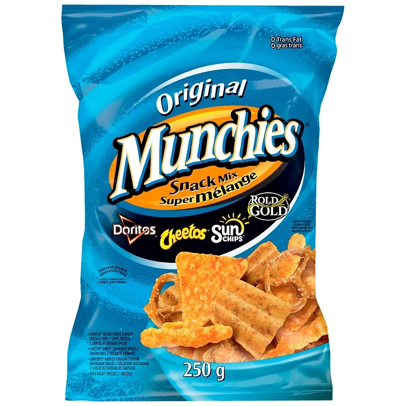 MUNCHIES ORIGINAL SNACK MIX 250G