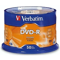 Verbatim DVD-R 4.7GB 16X - 50 pack - 95101
