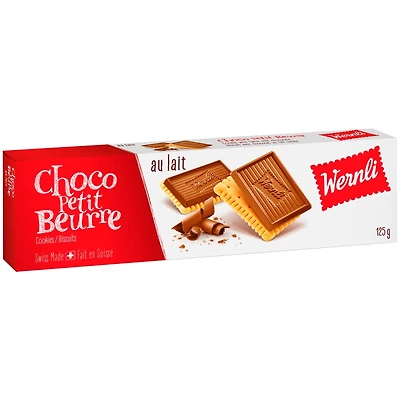 Wernli Choco Petit Beurre Milk Chocolate Cookies - 125g