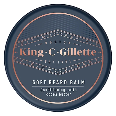 King C. Gillette Soft Beard Balm - 100ml