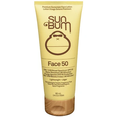 Sun Bum Premium Sunscreen Face Lotion - SPF 50 - 88ml
