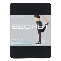 Secret Active Leggings - Black - Small