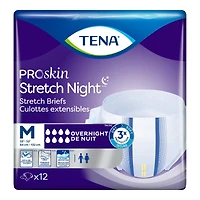 TENA Proskin Stretch Unisex Overnight Brief for Incontinence