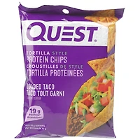 Quest Tortilla Style Protein Chips - Loaded Taco - 32g