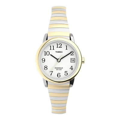 Timex Easy Reader Women's Analog Watch - Gold/Silver - TW2U79100GP