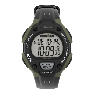 Timex Men's Digital Sport Watch - Black/Green - TW5M44500GP