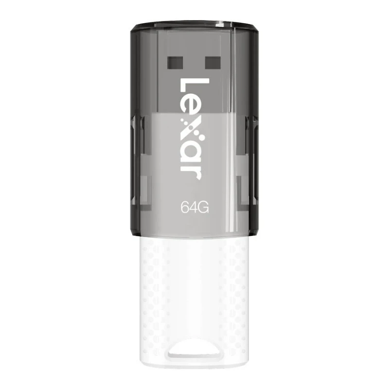 Lexar JumpDrive S60 USB 2.0 Flash Drive - 64GB - LJDS060064G-BNBNU